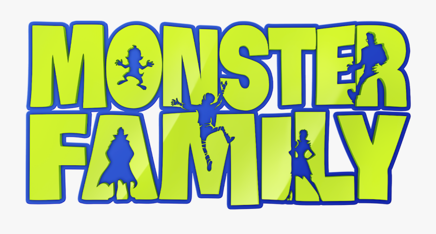 Monster Family, Transparent Clipart