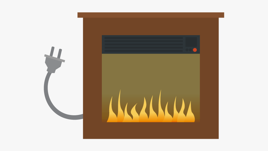 Fireplace, Transparent Clipart