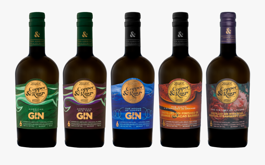 American Gin - Copper And Kings, Transparent Clipart