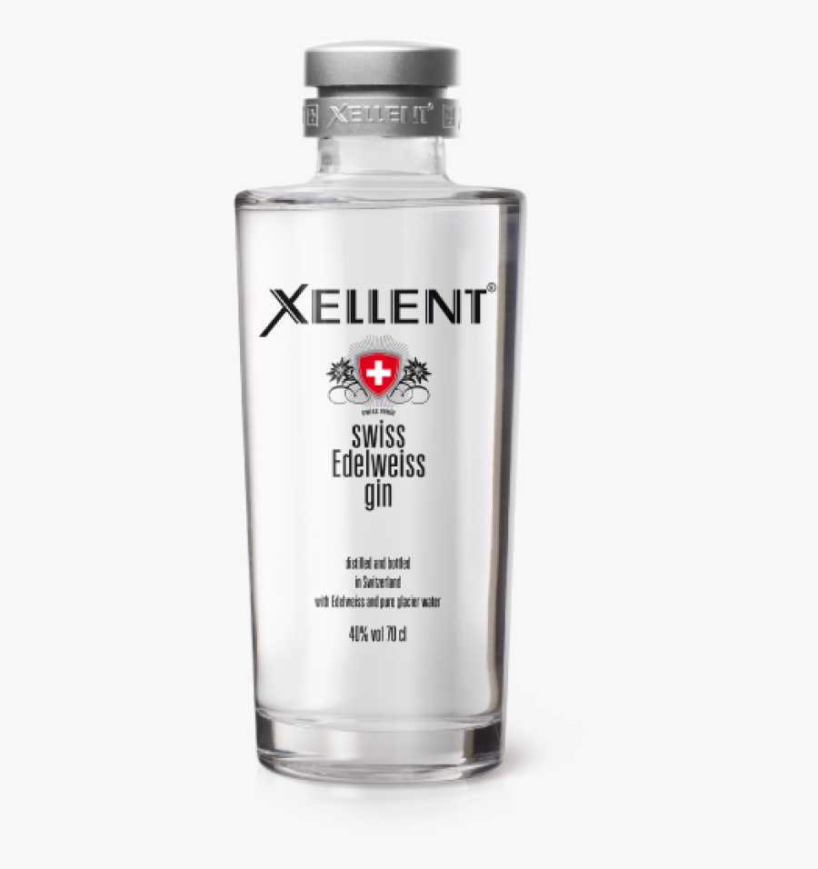 Swiss Edelweiss Gin "
 Title="xellent - Gin Xellent, Transparent Clipart