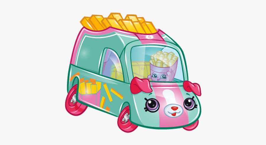 Shopkins Cutie Cars Wiki - Fast Fries Cutie Car, Transparent Clipart