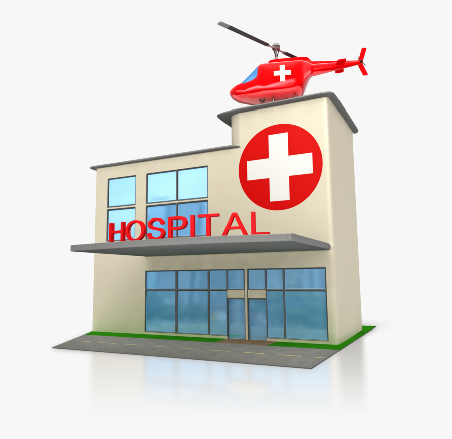 Hospital Building Clip Art, Transparent Clipart