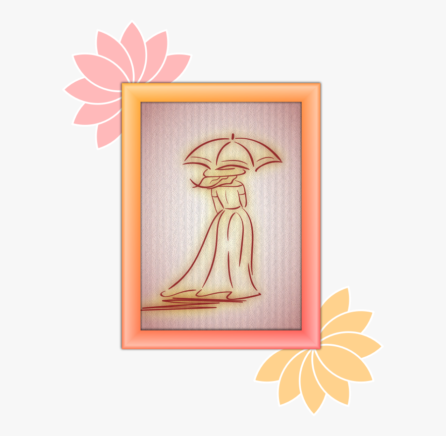 Rectangular Frame 18 - Sun Clip Art, Transparent Clipart