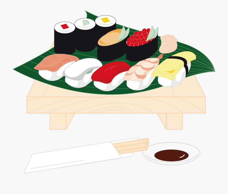 Japanese Cuisine Food Transprent - Mizu Sushi House All You Can Eat Menu, Transparent Clipart