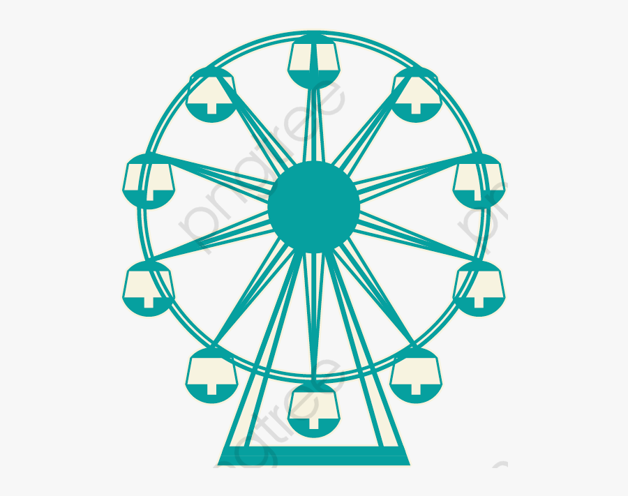 Transparent Blackboard Png - Transparent Background Ferris Wheel Transparent, Transparent Clipart