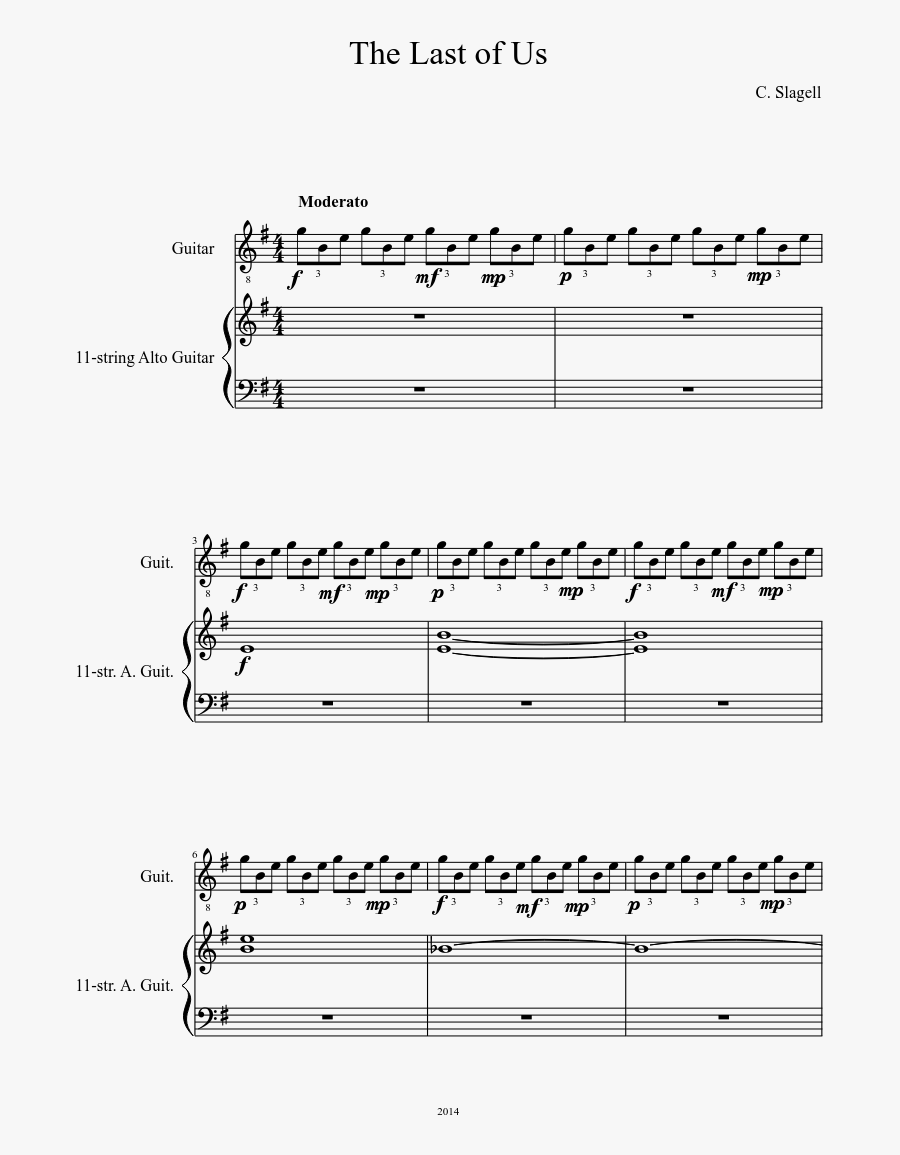 Transparent The Last Of Us Png - Darkside Clarinet Sheet Music, Transparent Clipart