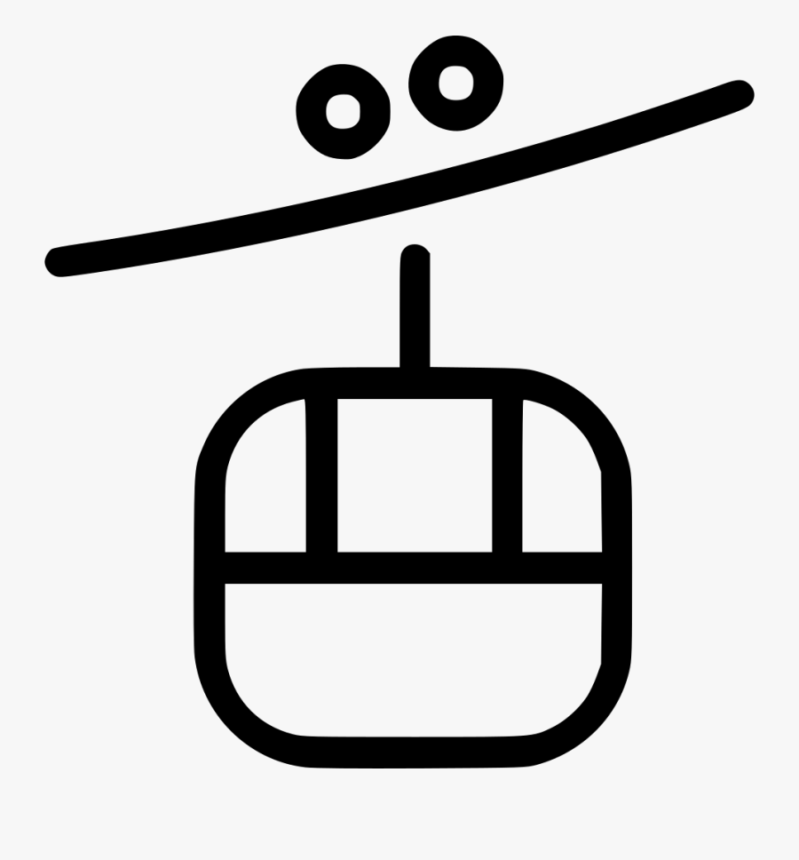 Gondola Lift Svg Png - Gondola Lift Png, Transparent Clipart
