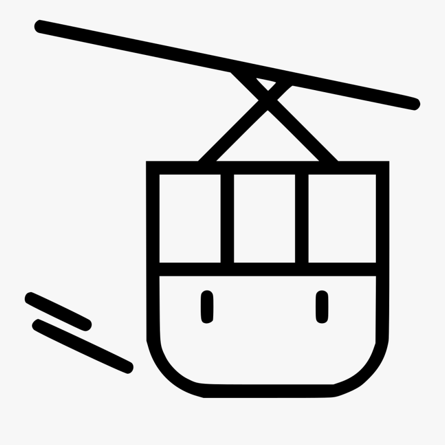Gondola Mountain Vacation Ski Tran, Transparent Clipart