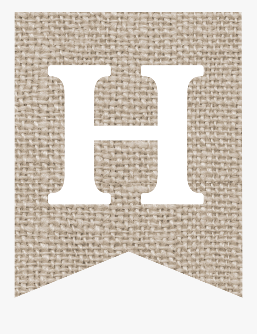 Free Printable Burlap Banner Diy Decor - Haddo House And Country Park, Transparent Clipart
