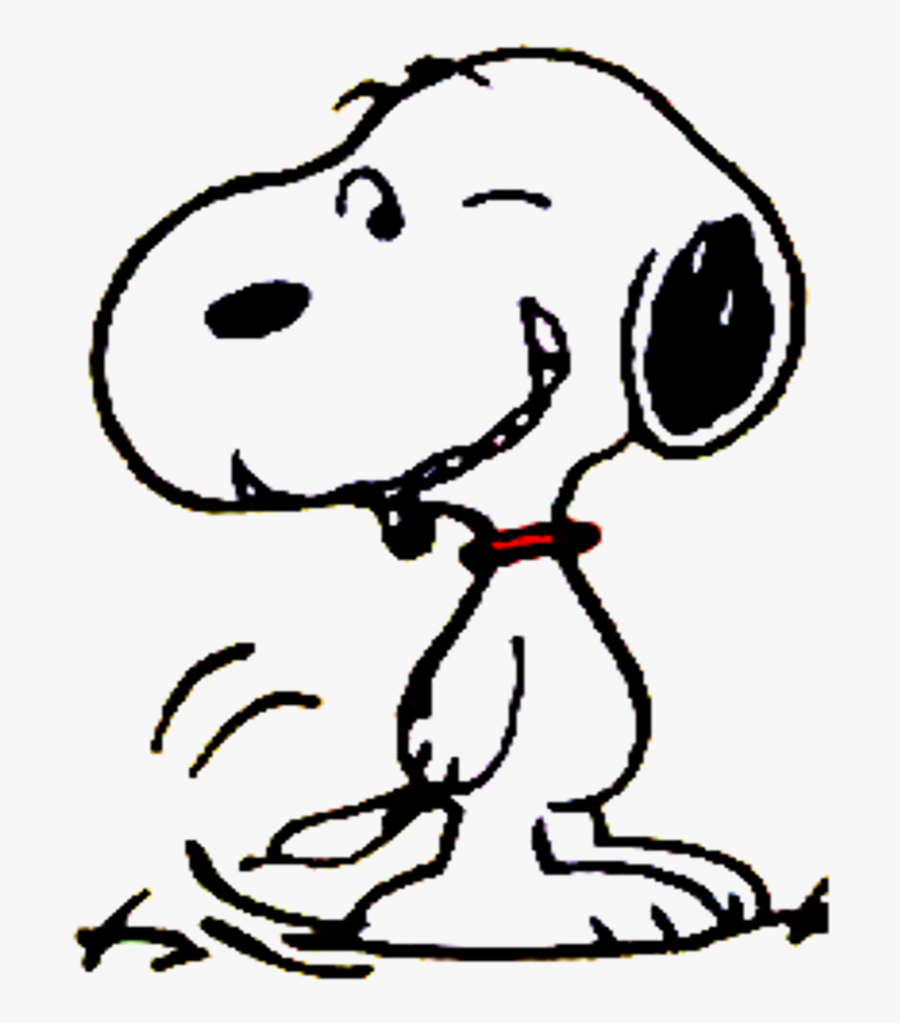 Transparent Winking Clipart - Snoopy Winking, Transparent Clipart