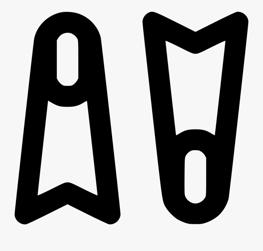 Flippers, Transparent Clipart