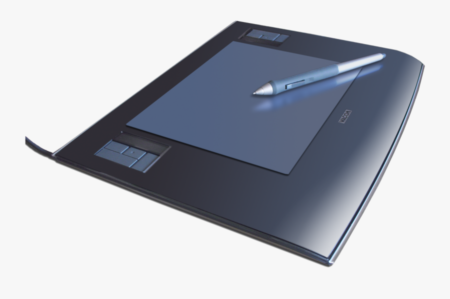 Clip Art Graphics Tablet Simple English - Graphics Tablet Transparent Background, Transparent Clipart