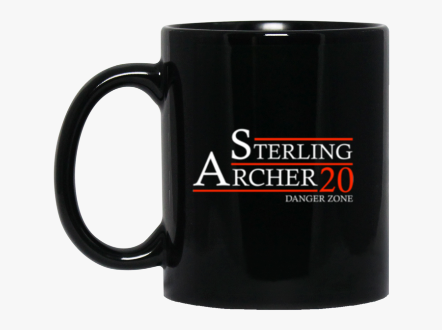 Transparent Sterling Archer Png - Mug, Transparent Clipart