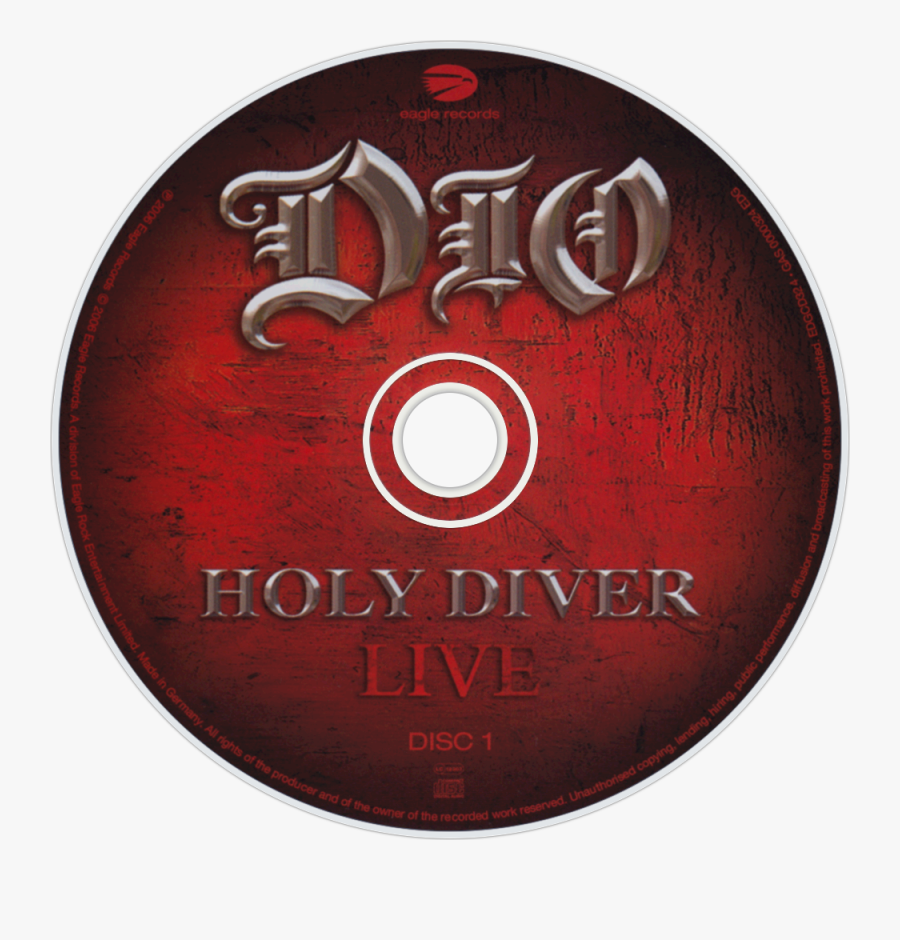 Holy Diver Album Cover - Cd, Transparent Clipart