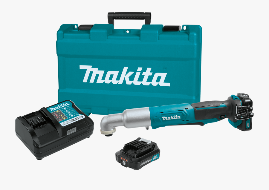 Makita Usa Product Details - Makita 12v Right Angle Impact Wrench, Transparent Clipart