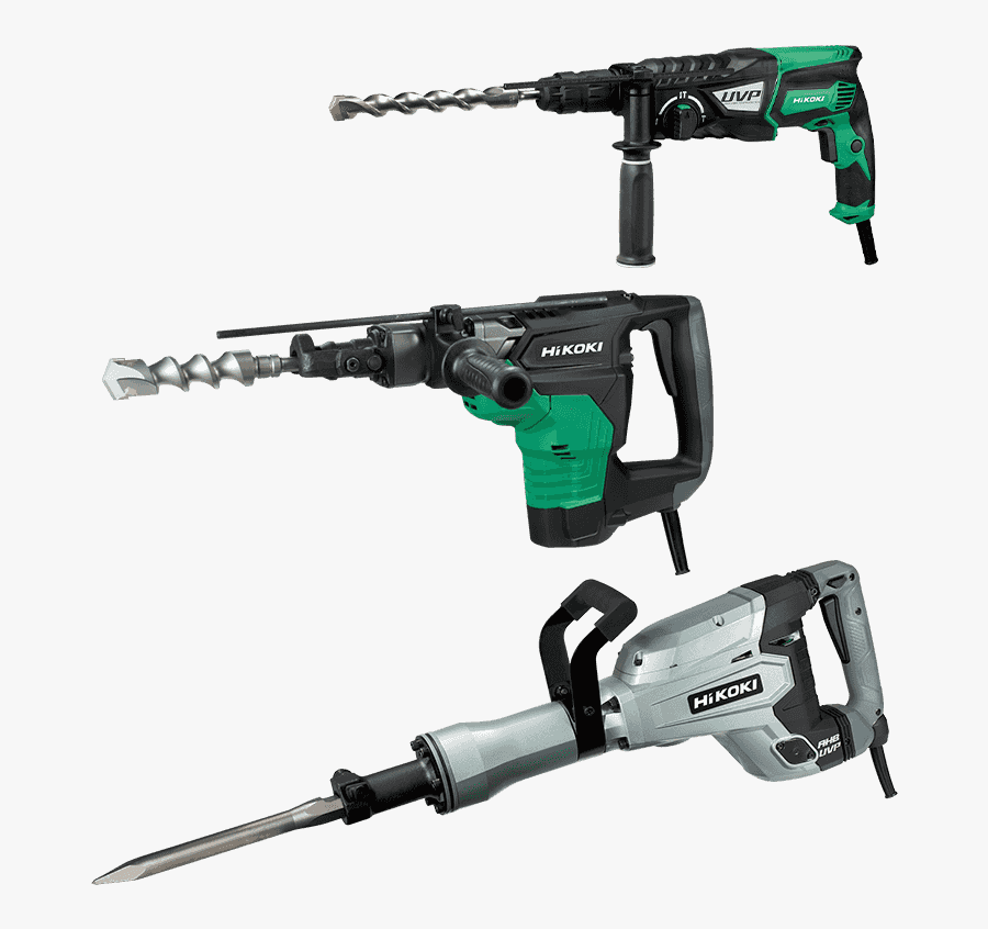 Transparent Power Drill Clipart - Hitachi H 65 Sd3, Transparent Clipart