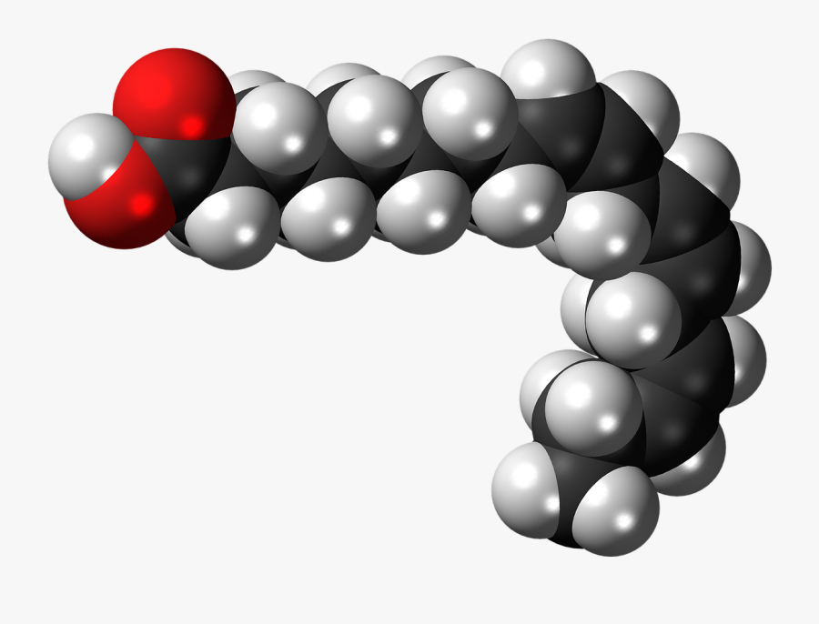 Alpha Linolenic Acid - Omega 3 Fatty Acid 3d, Transparent Clipart