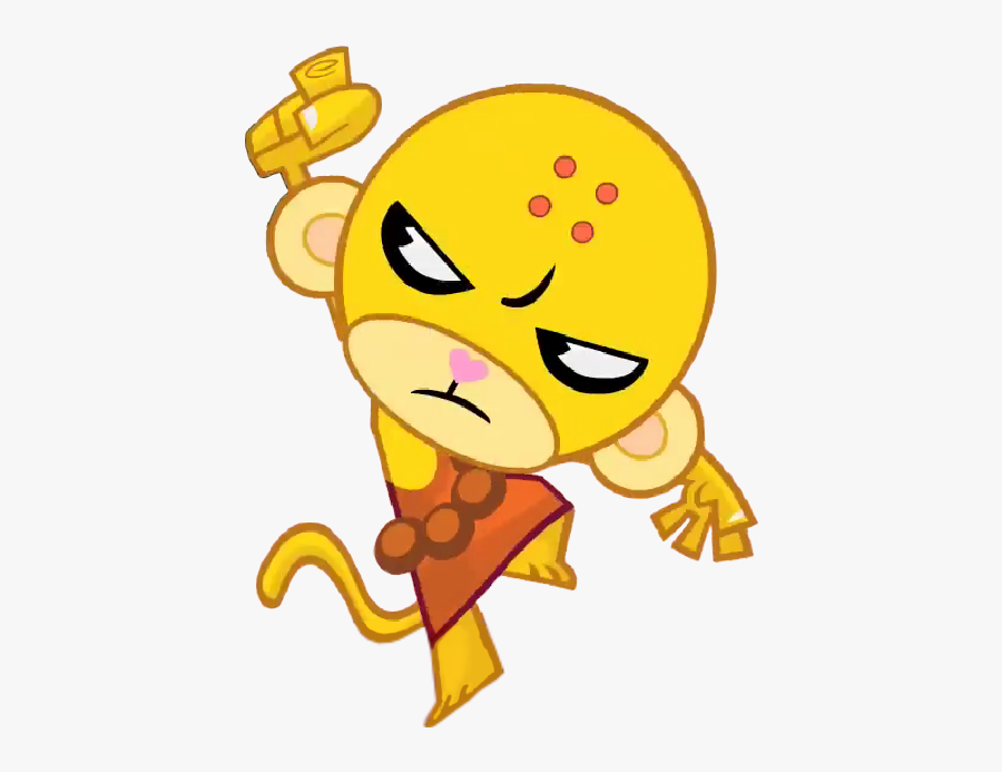 Happy Tree Friends Fandom Roleplay Wikia - Happy Tree Friends Monkey, Transparent Clipart
