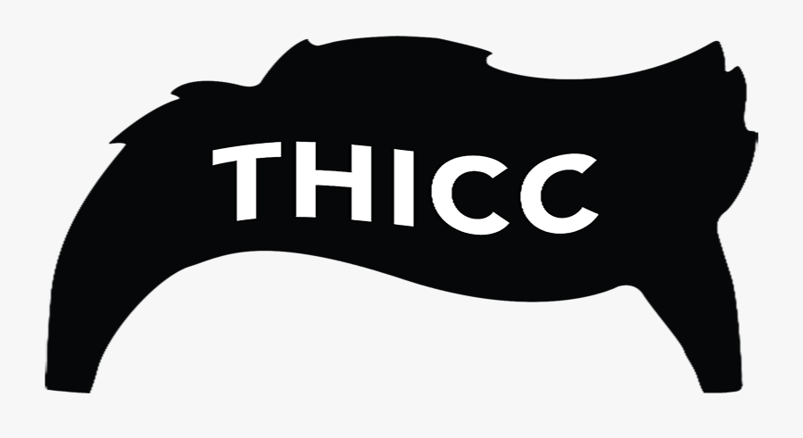 Thicc Hair, Transparent Clipart