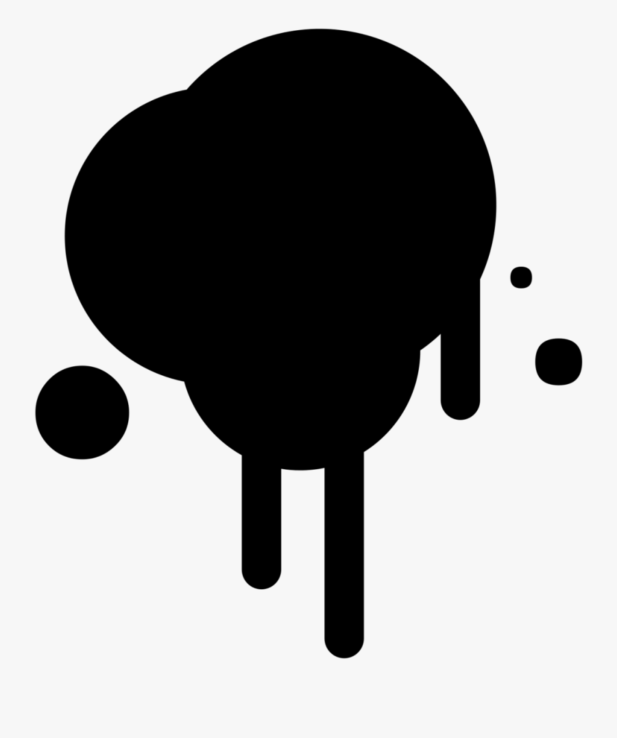 Cutline Craft Splatter Abstract Art Color Graffiti, Transparent Clipart