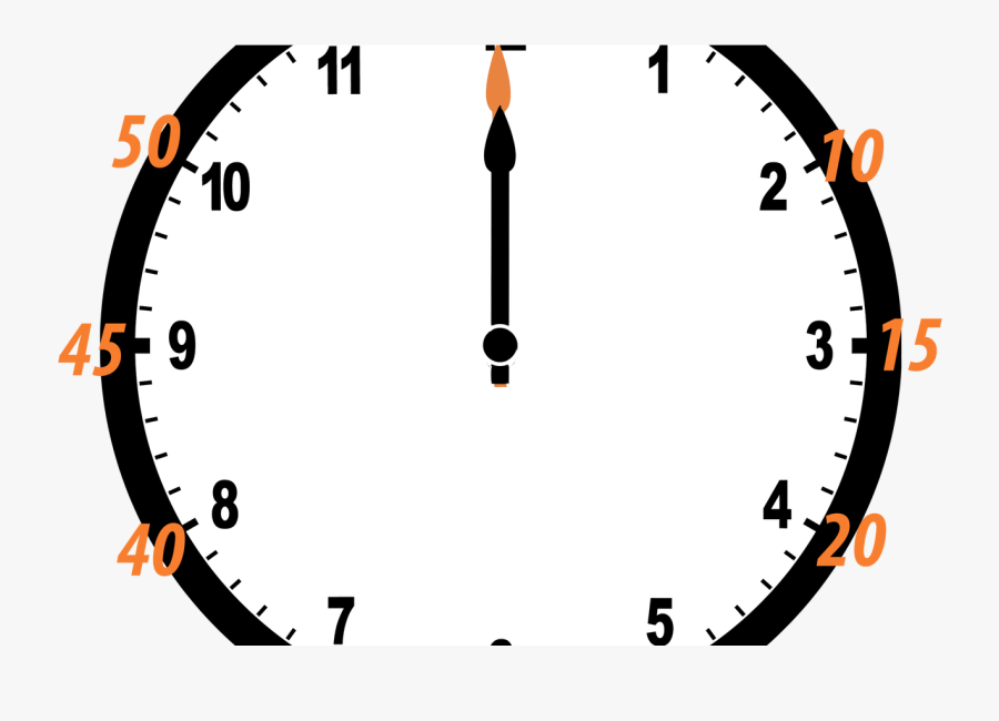 Transparent 8 O"clock Clipart - Clock Showing, Transparent Clipart