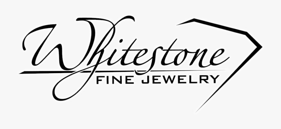 Cropped Cedar Park Jewelry Whitestone Logo Glow - Calligraphy, Transparent Clipart