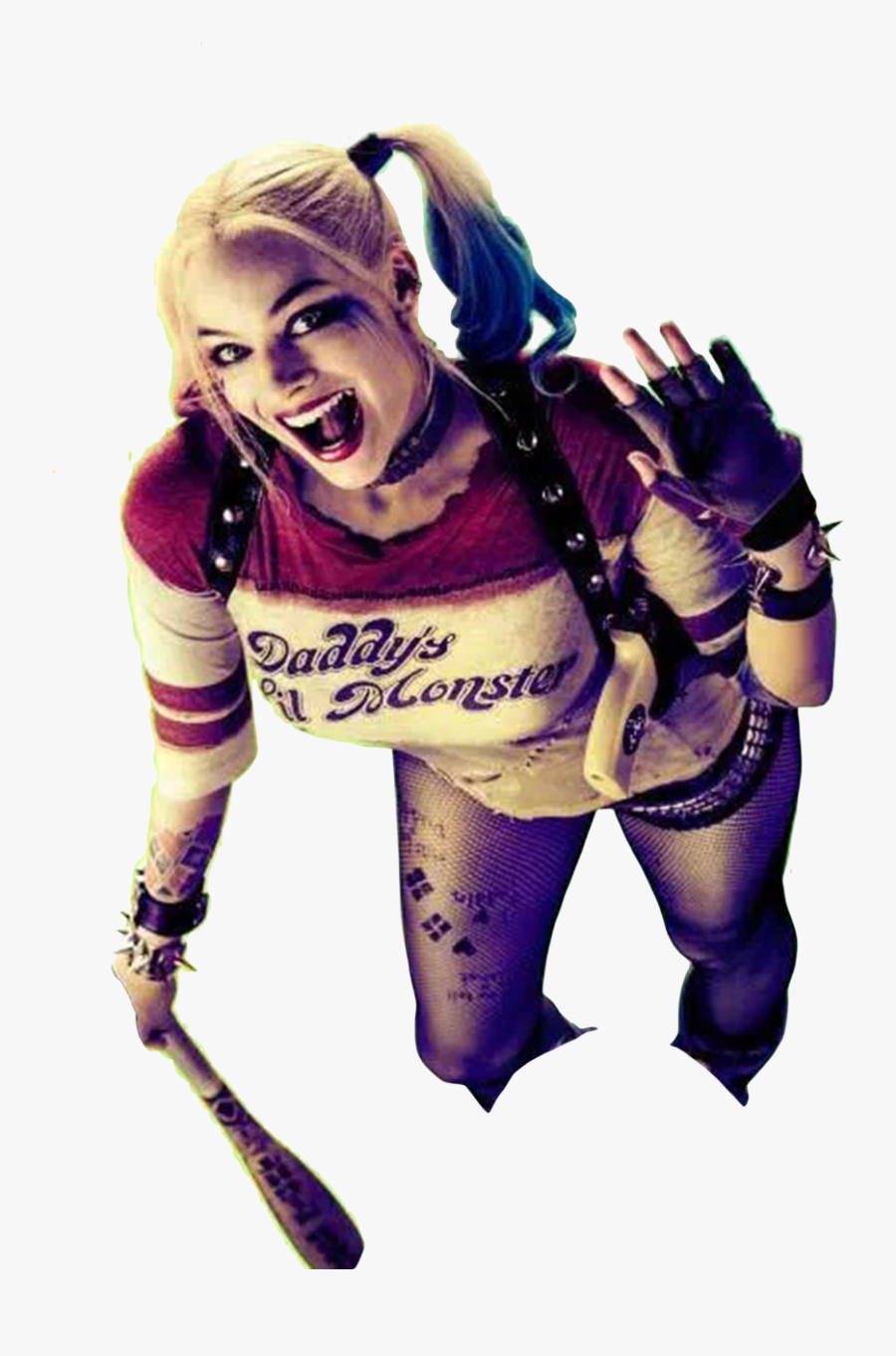 Margot Robbie Harley Quinn Joker Suicide Squad Deadshot - Winter Soldier And Harley Quinn, Transparent Clipart