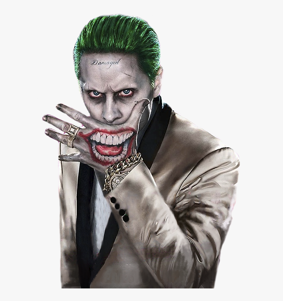 Joker By Messypandas On - Suicide Squad Joker Png, Transparent Clipart