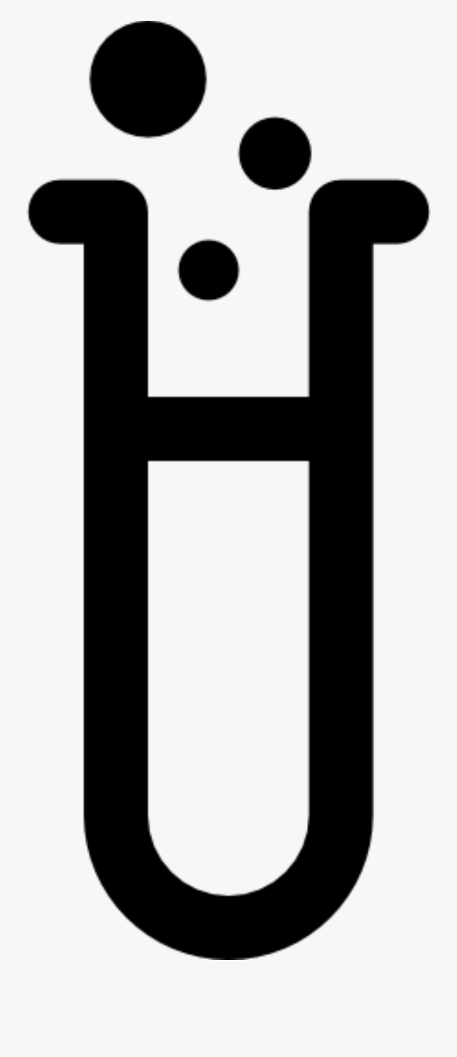 Test Tube Icon, Transparent Clipart