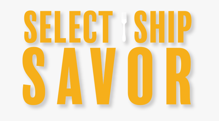 Select Ship Savor Food From Online Food Catalog, Transparent Clipart