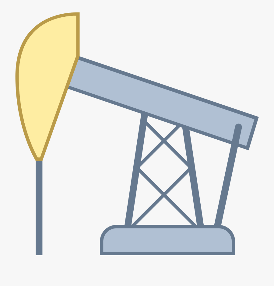 This Is An Oil Pump Jack Clipart , Png Download - Dibujo Bomba De Varilla, Transparent Clipart