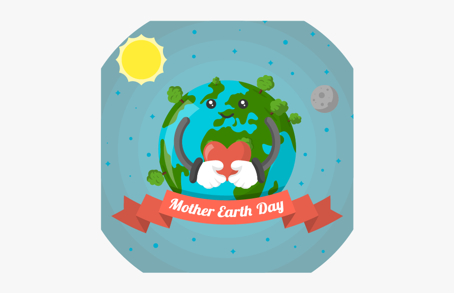 Mother Earth Day Messages Sticker-5 - Earth Day, Transparent Clipart
