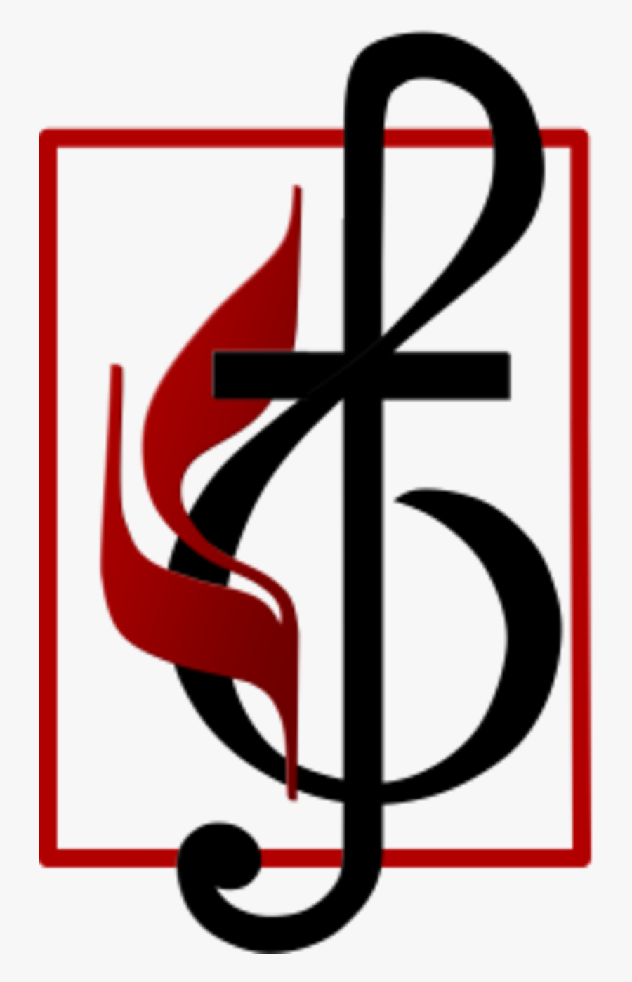 St Luke S United - United Methodist Cross Clipart, Transparent Clipart