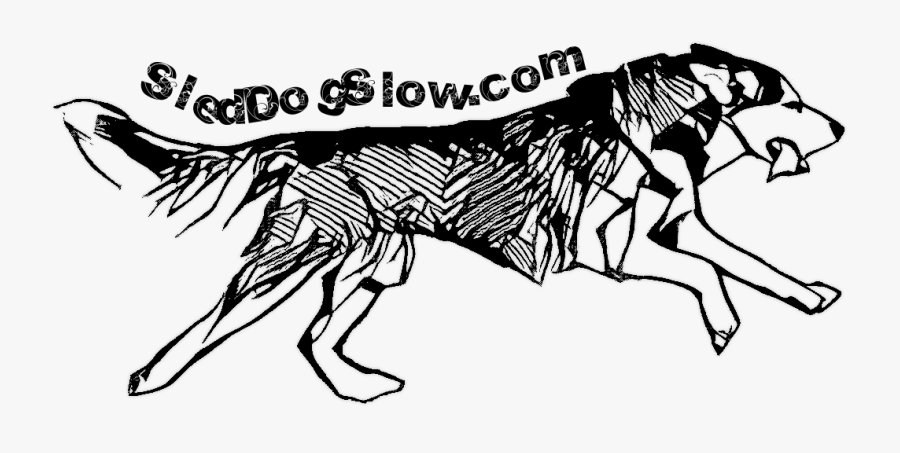 Sledding Drawing Black And White - Illustration, Transparent Clipart