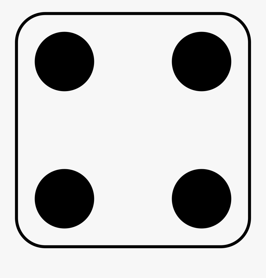 Dice Clipart Number - Dice 4 Clipart , Free Transparent Clipart