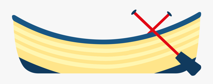 Barco A Remo, Transparent Clipart