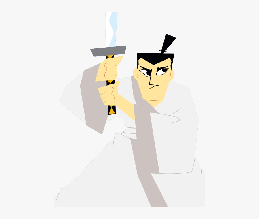 Transparent Samurai Jack Png - Cartoon, Transparent Clipart