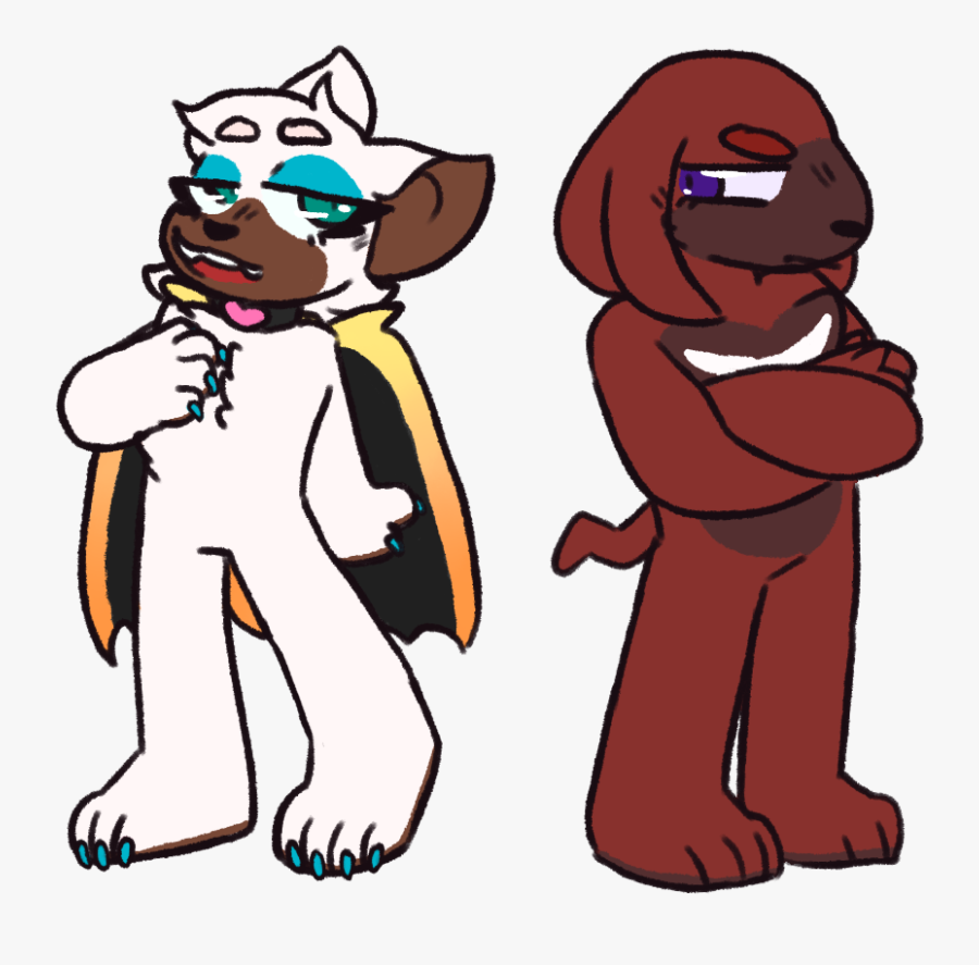 Rouge And Knuckles Pals Who Sometimes Flirt - Cartoon, Transparent Clipart