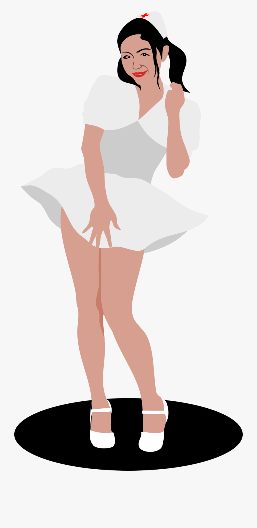 Sexy Nurse Clipart Png, Transparent Clipart