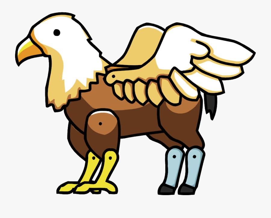 Scribblenauts Hippogriff - Scribblenauts Lion, Transparent Clipart