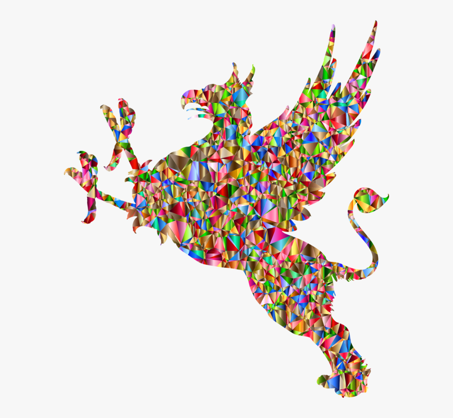 Art,tree,line - Griffin .png, Transparent Clipart
