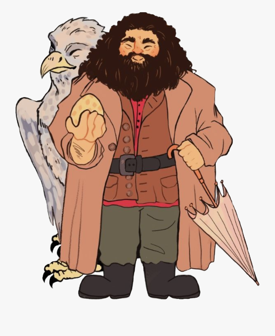 #rubeus #hagrid #rubeushagrid #seidenschnabbel #hippogreif - Harry Potter Fan Art Hagrid, Transparent Clipart