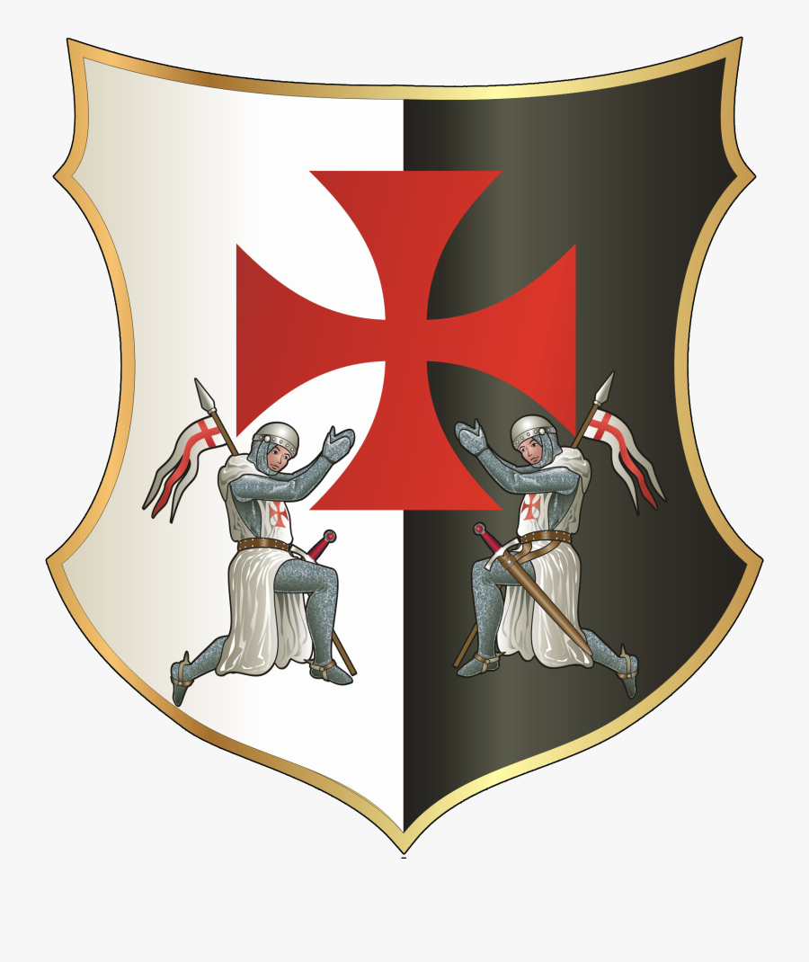 Escudo Dos Cavaleiros Templários, Transparent Clipart