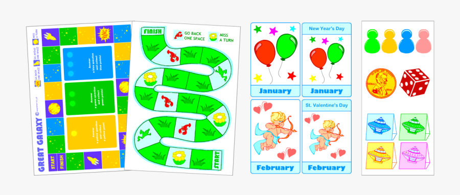 Printable Board Games For Kids, Transparent Clipart