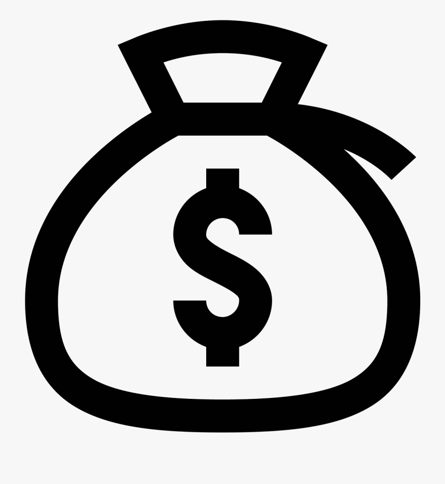 Icono Bolsa De Dinero, Transparent Clipart