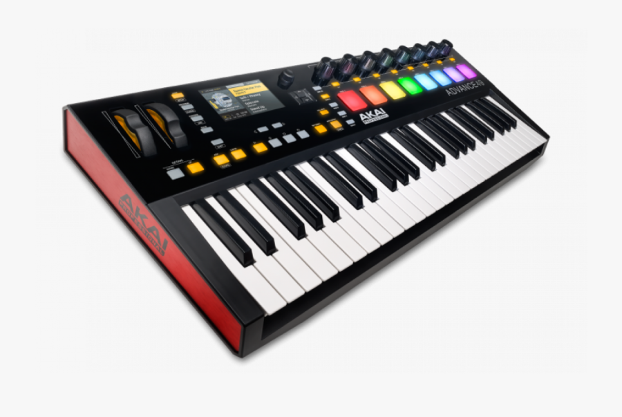 Advance Akai Better Music - Komplete Kontrol Midi Keyboard, Transparent Clipart