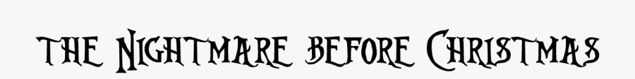 The Nightmare Before Christmas - Nightmare Before Christmas, Transparent Clipart