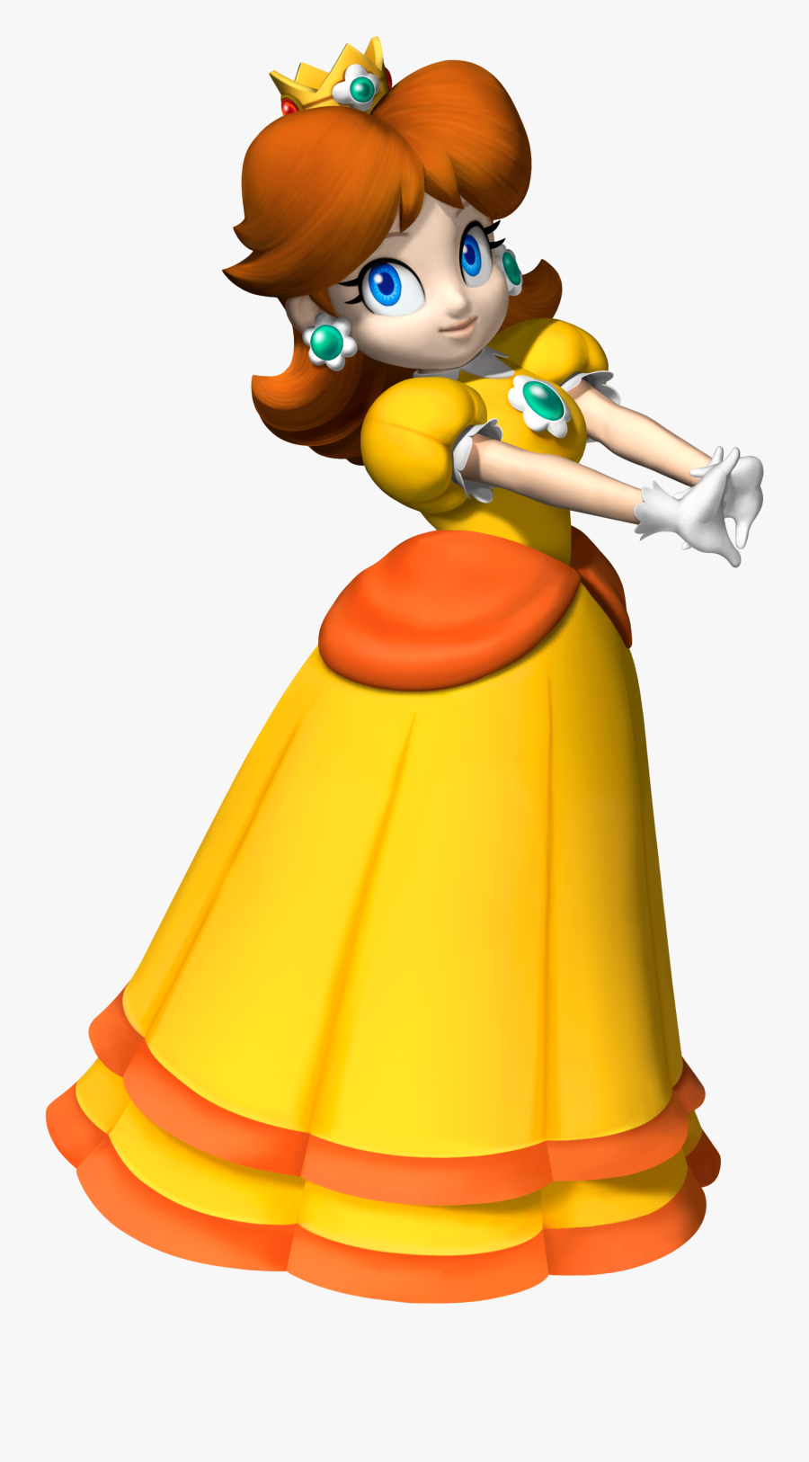 Transparent Kidnapped Clipart - Princess Daisy, Transparent Clipart