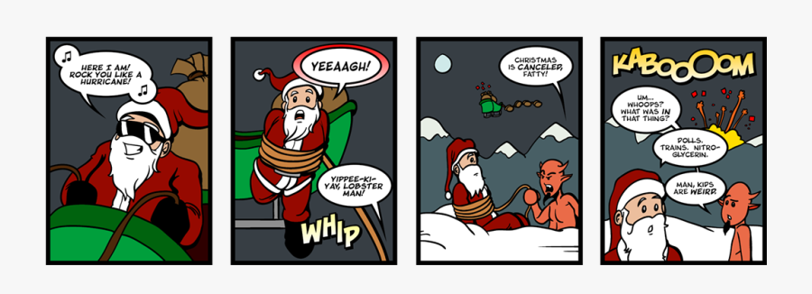 A Kidnapped Santa Claus - Kidnapped Santa Claus Daemons, Transparent Clipart