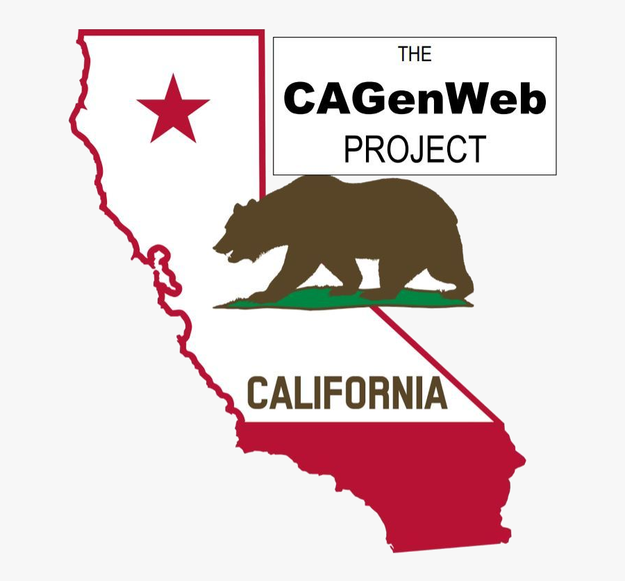 The Cagenweb Project Home - California State Clip Art, Transparent Clipart